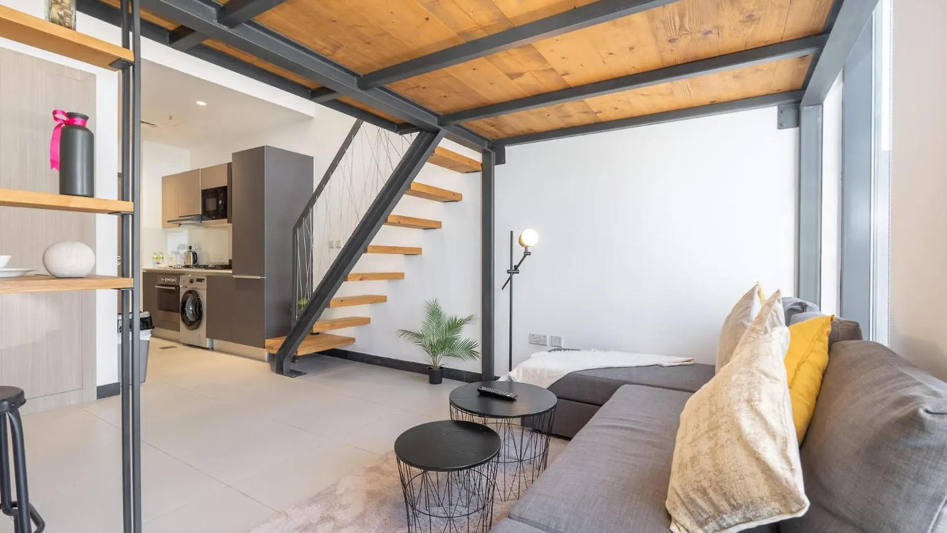 Heavenly Loft-Style Studio In Jvc At Aria By Grovy In Jvc Dubai Apartment